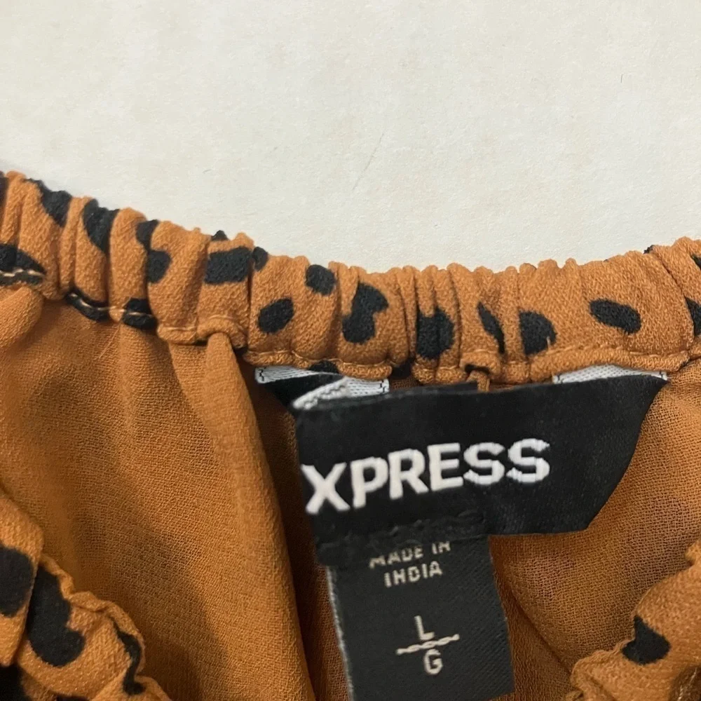 Express long sleeve dress large